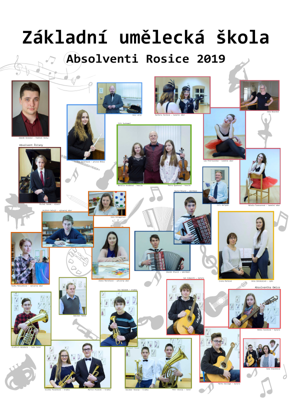 Absolventi školního roku 2018-2019 (HO, TO, VO)