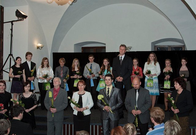 1. absolventský koncert v ZKC Rosice 9.5.2014