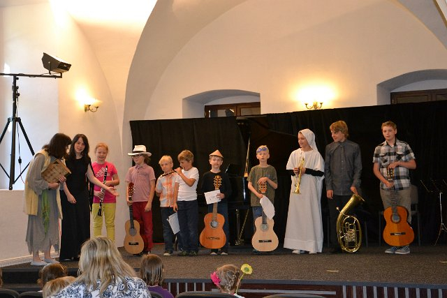 Výchovný koncert v ZKC Rosice 6.6.2014