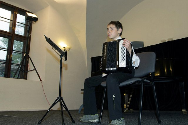 Žákovský koncert v sale ZKC Rosice 10.10.2014