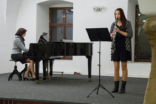 Žákovský koncert v sále ZKC Rosice 6.2.2015