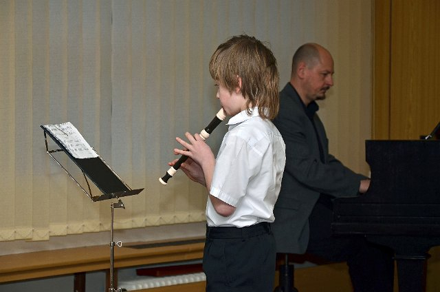 Žákovský koncert v sále ZUŠ Zastávka 13.2.2014