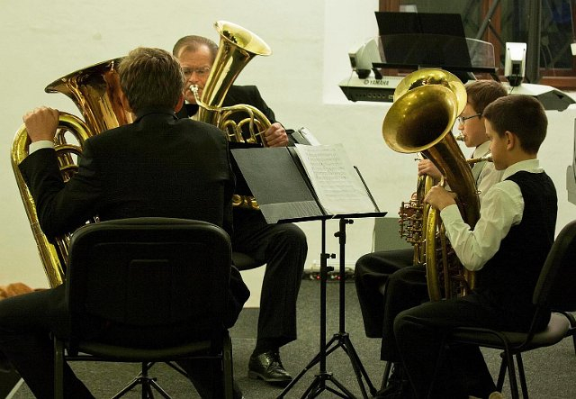 Slavnostní koncert k 60. výročí založení školy v ZKC Rosice 28.3.2014