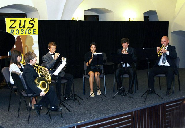 Slavnostní koncert k 60. výročí založení školy v ZKC Rosice 28.3.2014