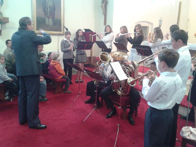 Velikonoční koncert v kostele v Domašově 20.4.2014