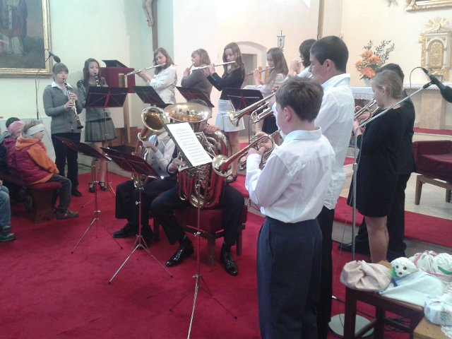 Velikonoční koncert v kostele v Domašově 20.4.2014