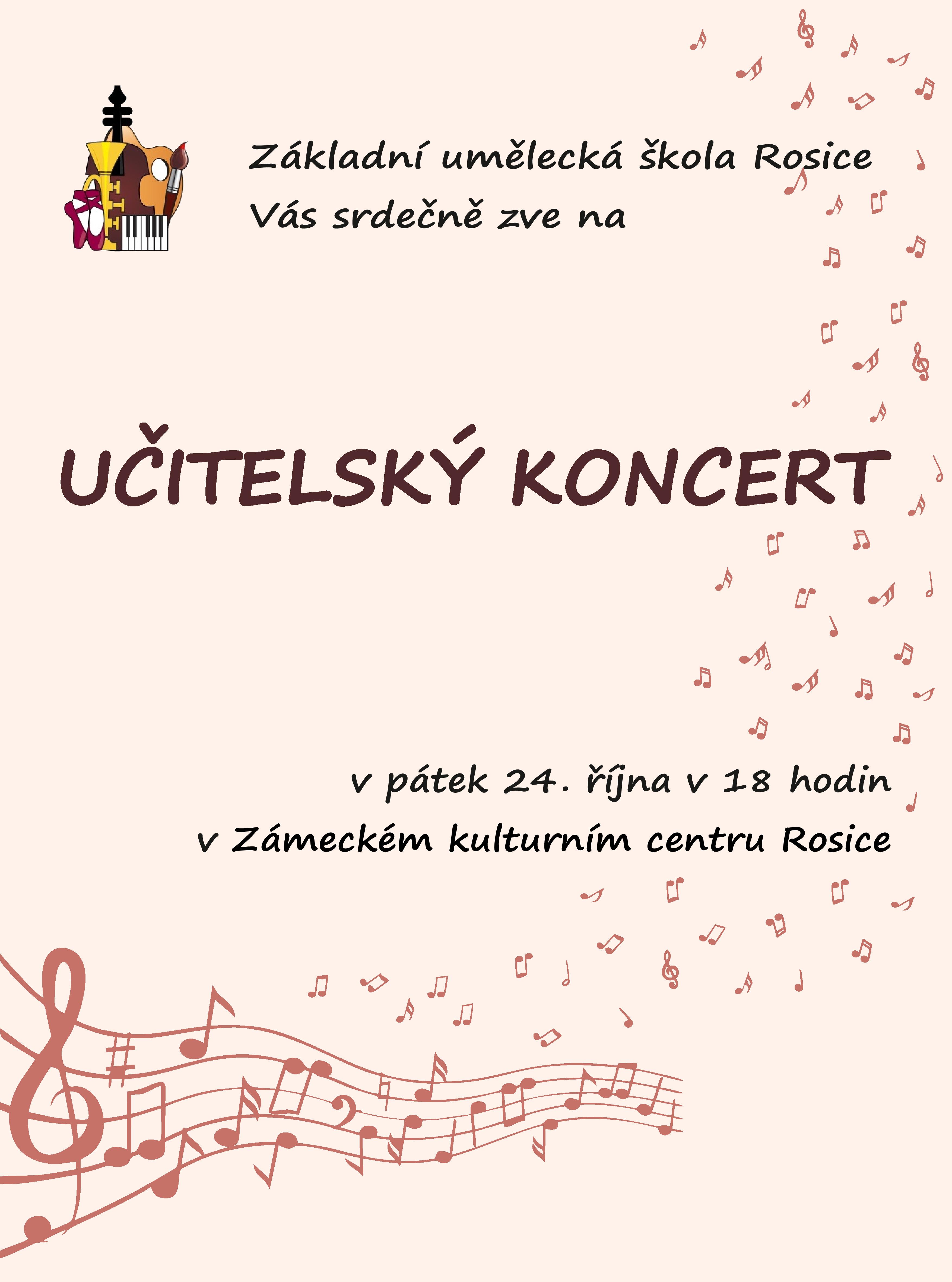 Učitelský koncert - Rosice