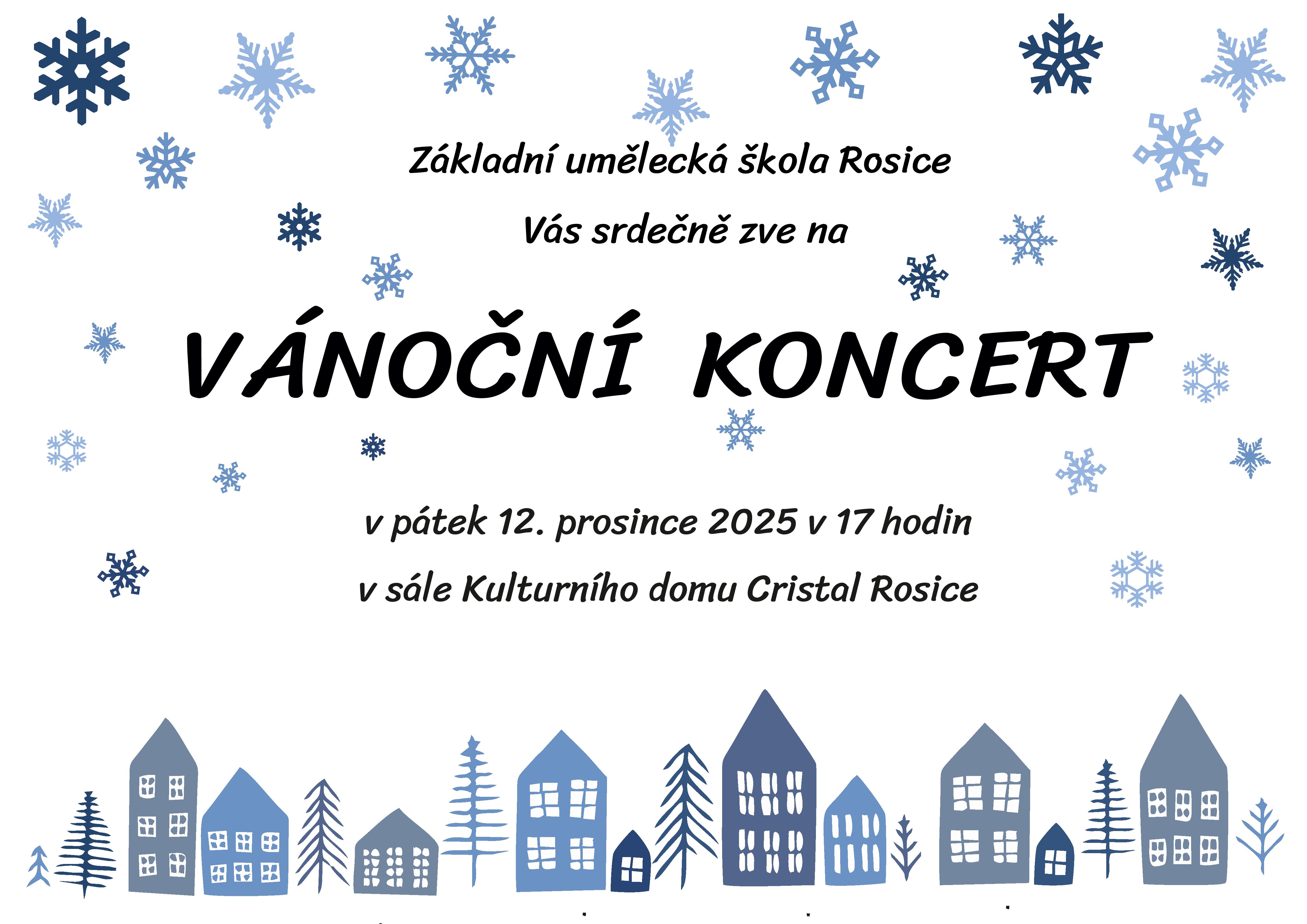 Vánoční koncert - Rosice