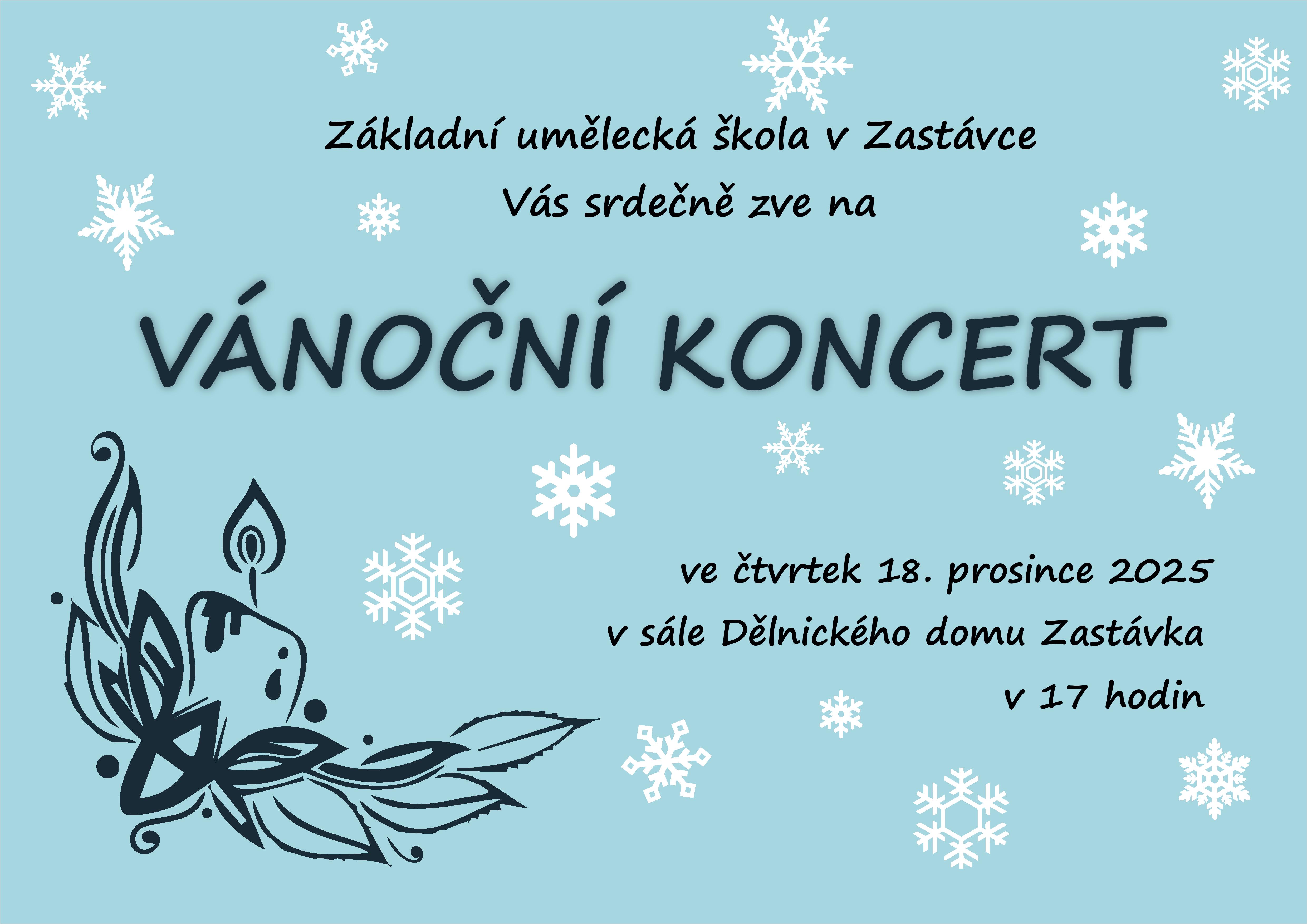 Vánoční koncert - Zastávka
