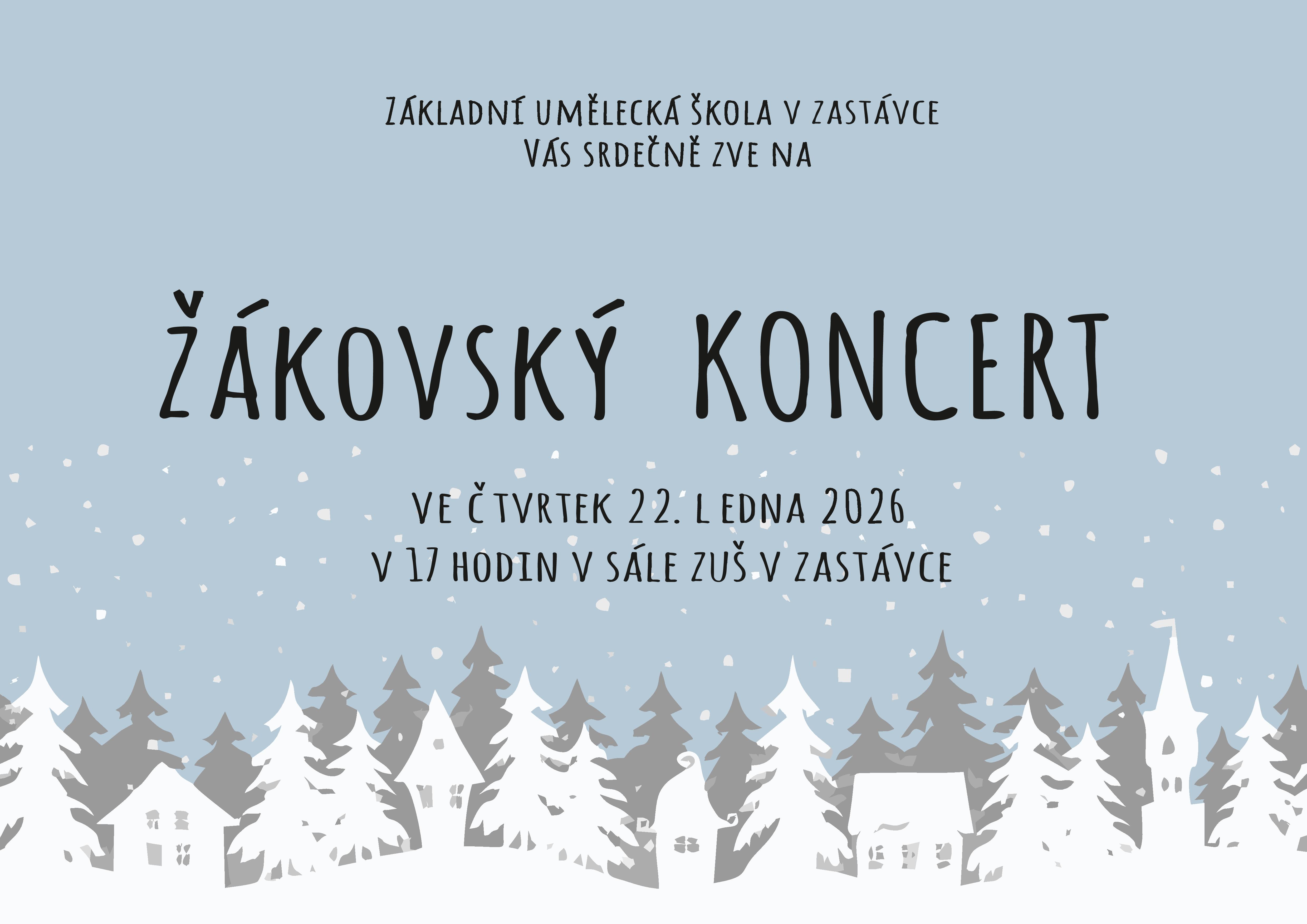 Žákovský koncert - Zastávka