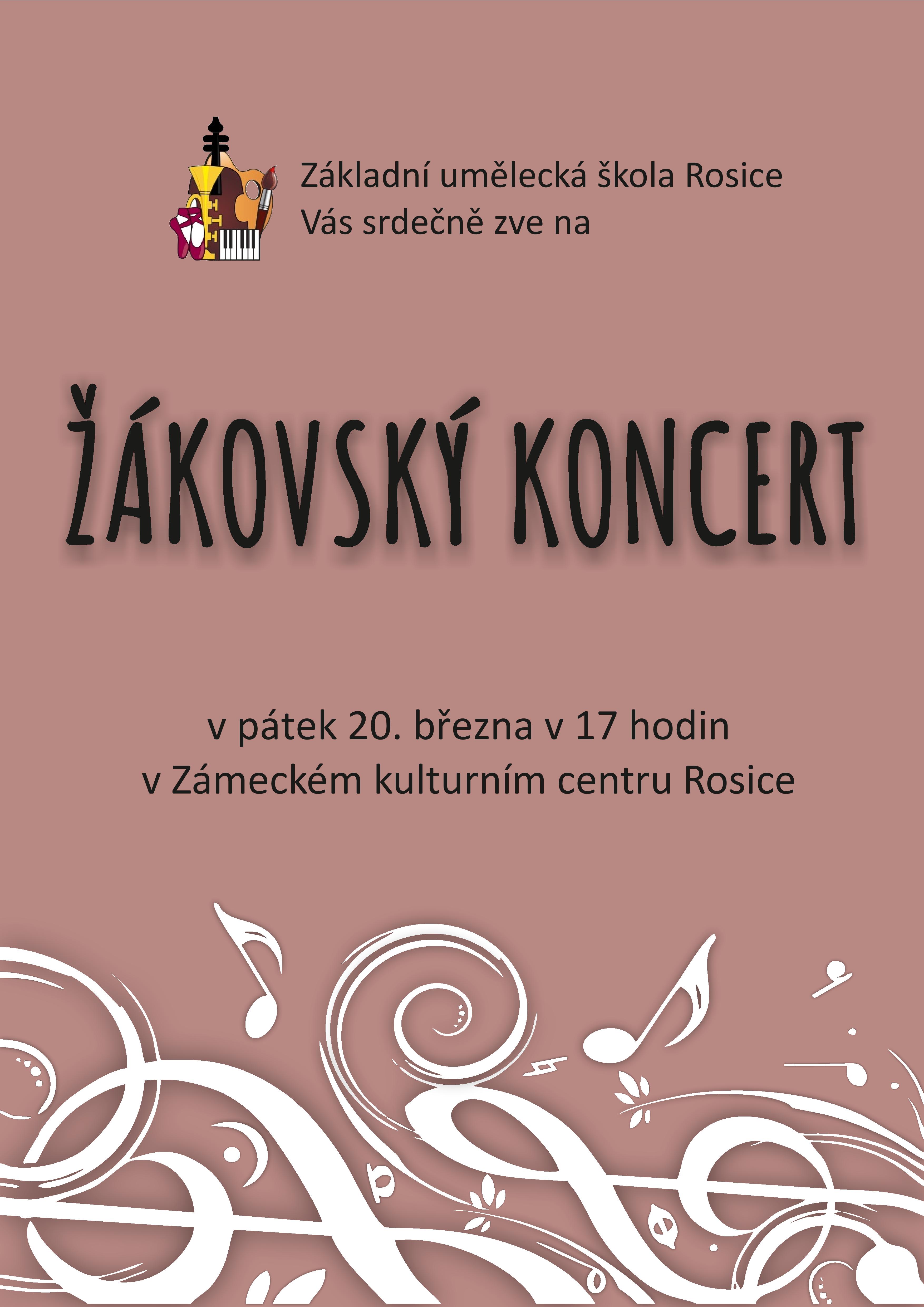 Žákovský koncert - Rosice
