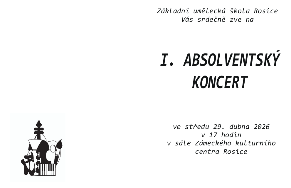 1. absolventský koncert