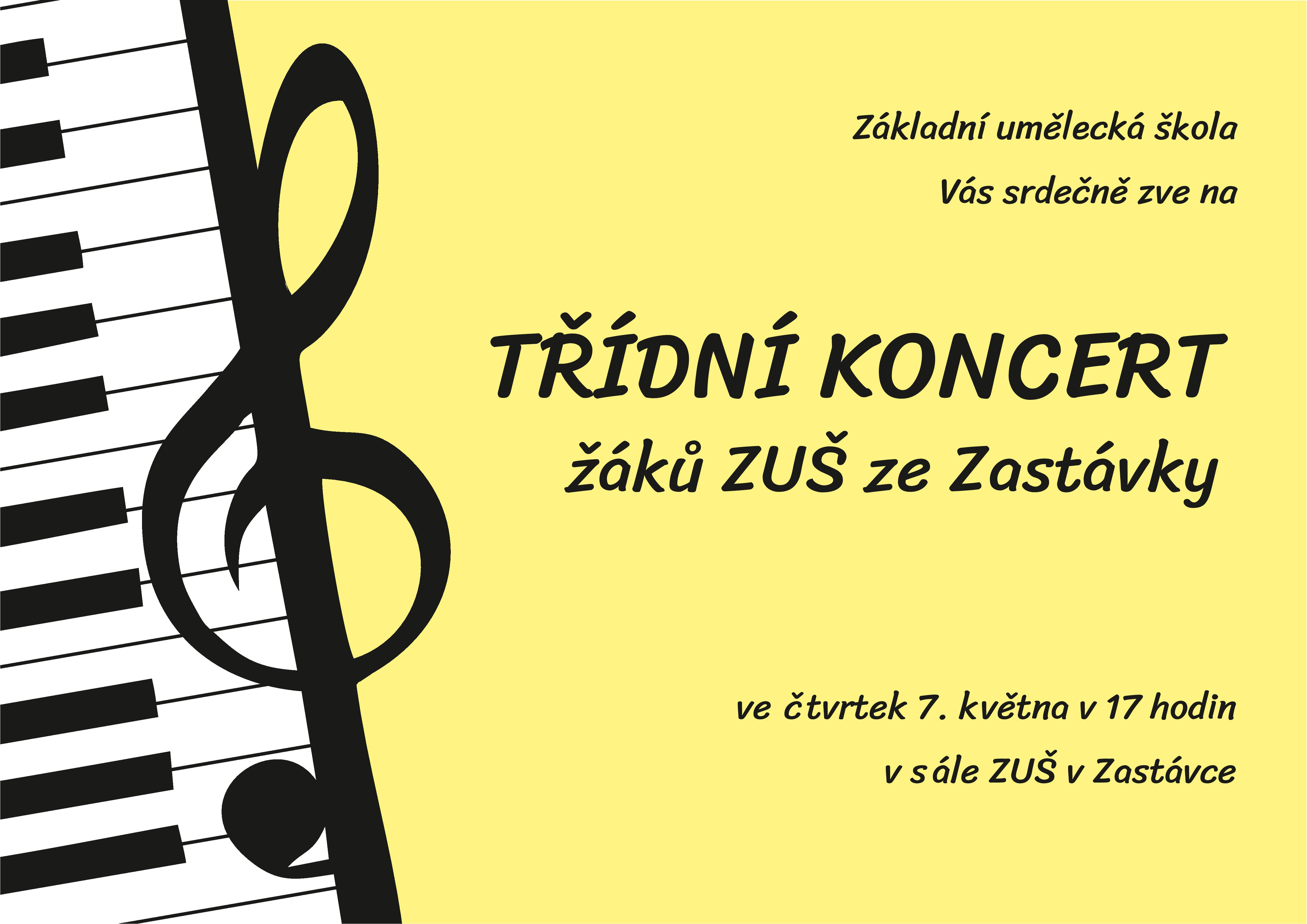 Třídní koncert - Zastávka