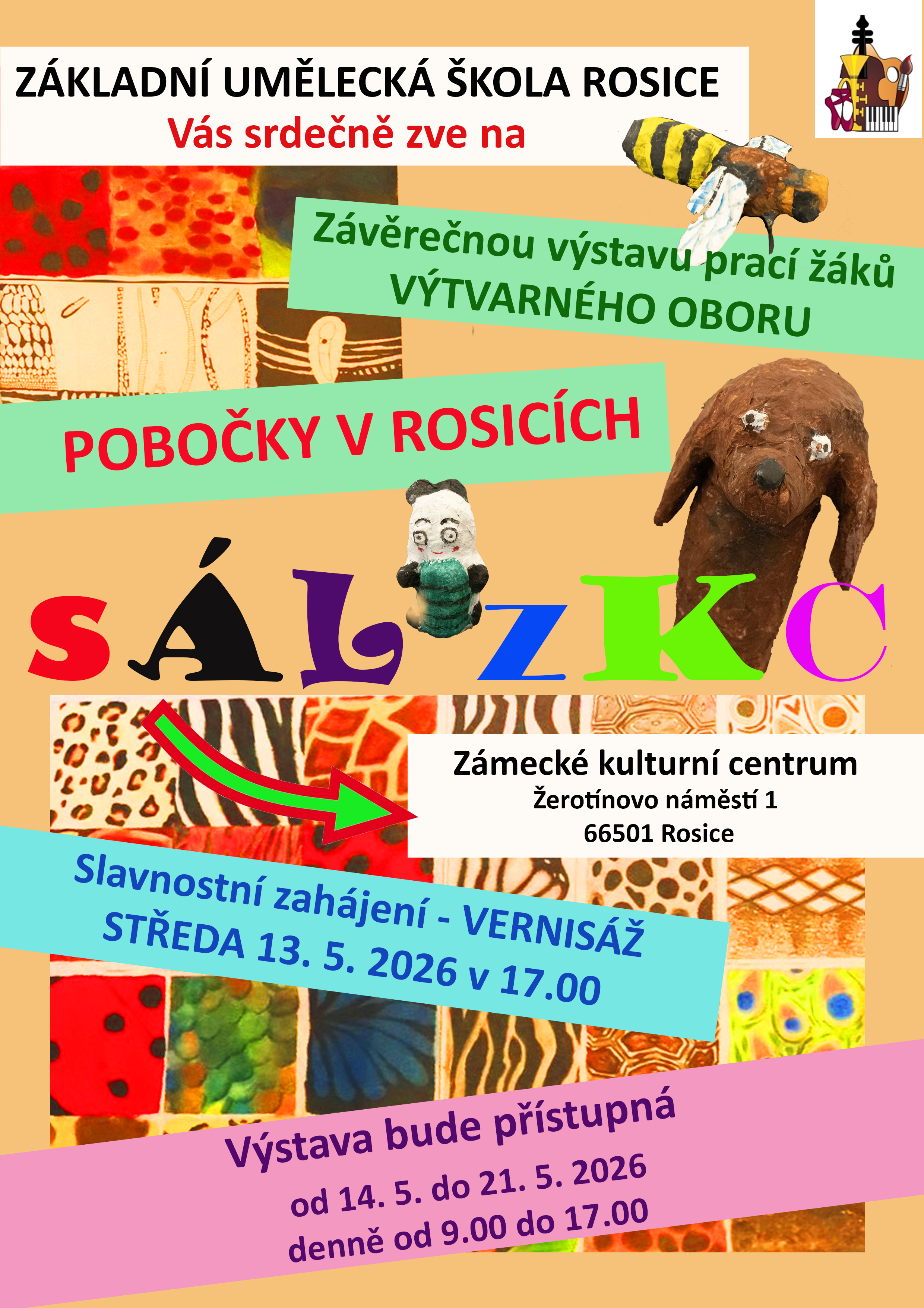 Závěrečná výstava výtvarného oboru