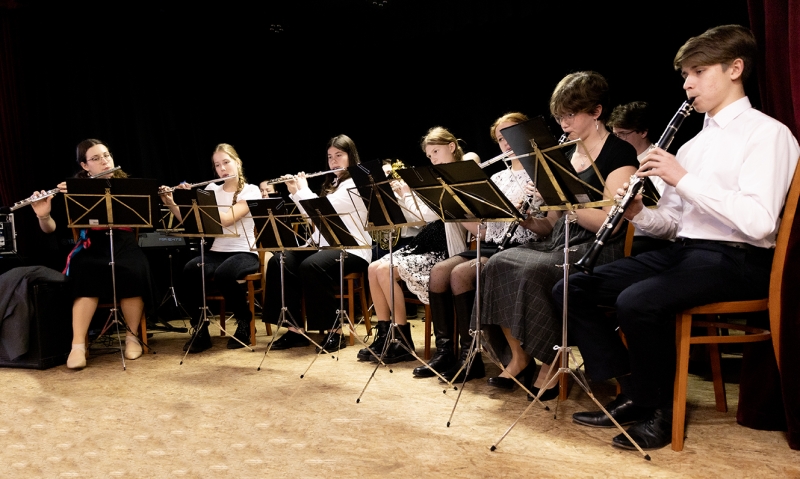 Vánoční koncert Domašov v Rudce 15. 12. 2024 (HO)