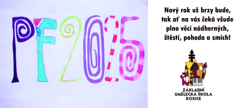 PF 2025 - tvorba žáků výtvarného oboru - výběr ukázek