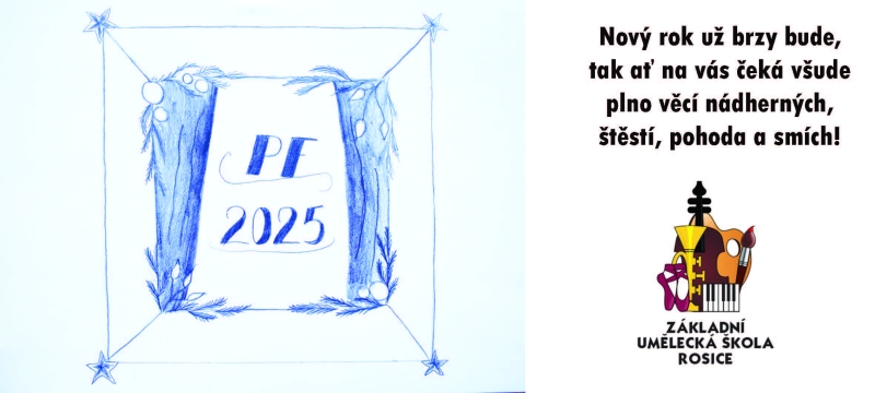 PF 2025 - tvorba žáků výtvarného oboru - výběr ukázek