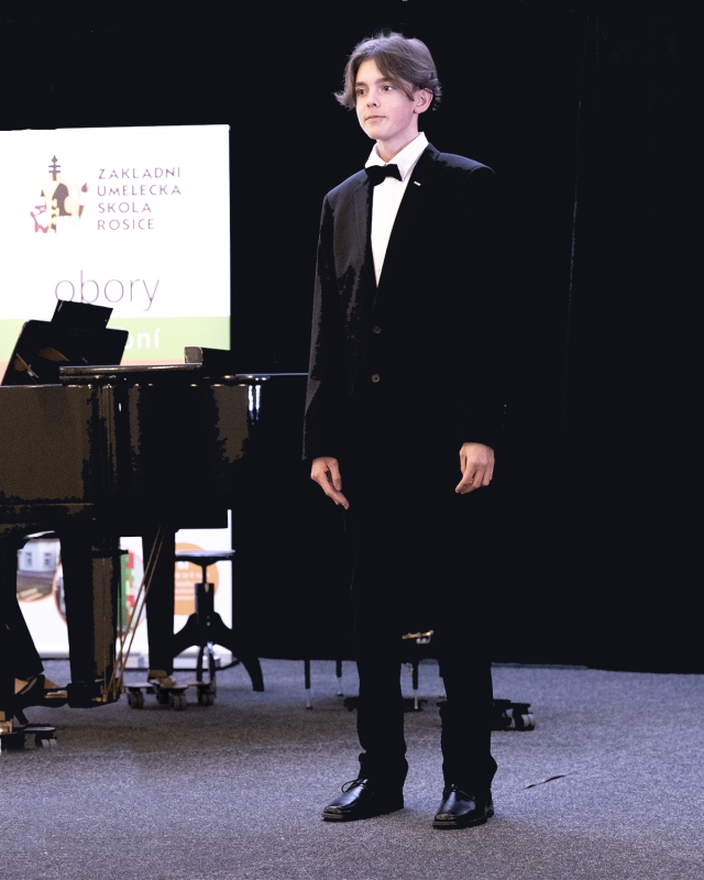 Žákovský koncert s výstavou Rosice 28. 2. 2025 (HO, VO)