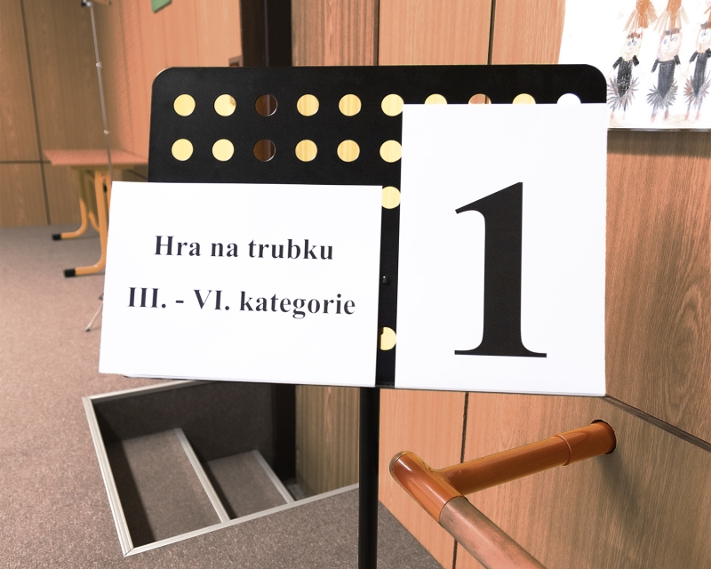 Okresní kolo soutěží ZUŠ pro žesťové nástroje sólo v Zastávce 13. 3. 2025 (HO)