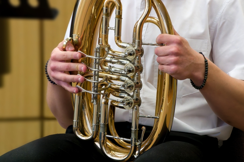 Okresní kolo soutěží ZUŠ pro žesťové nástroje sólo v Zastávce 13. 3. 2025 (HO)