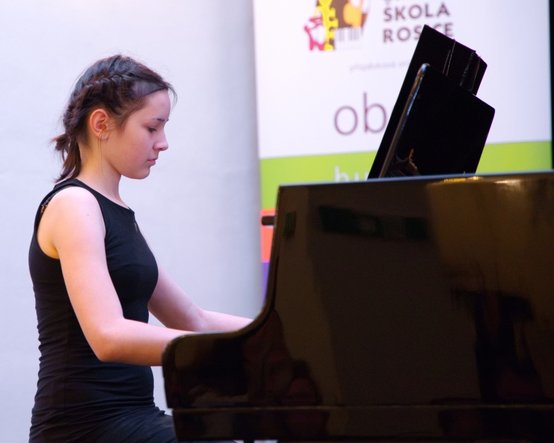 Žákovský koncert s výstavou Rosice 28. 3. 2025 (HO, VO)