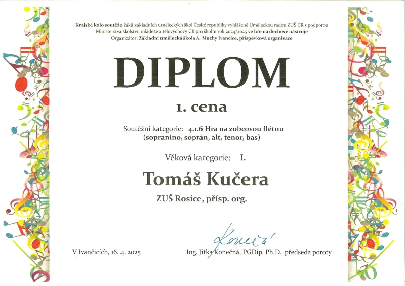 Soutěže ve šk. r. 2024/2025 = fotky a diplomy