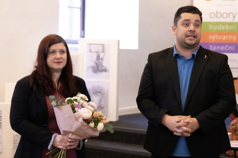 Vernisáž závěrečné výstavy VO, ZKC Rosice, 20. 5. 2025 (VO, HO)