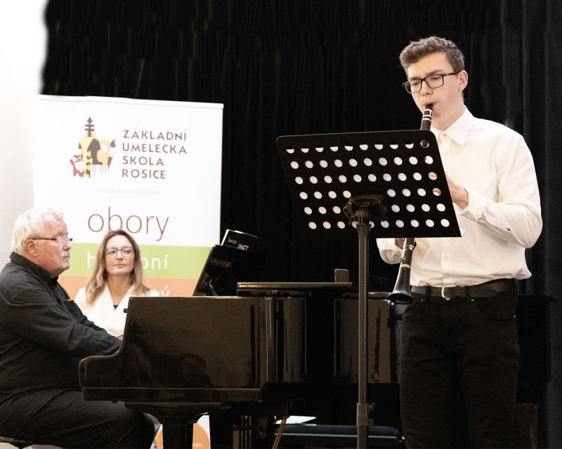 Žákovský koncert a výstava Rosice 10. 10. 2025 (HO, VO)