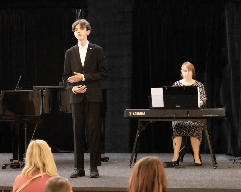 Žákovský koncert a výstava Rosice 10. 10. 2025 (HO, VO)