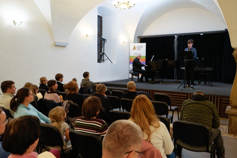 Žákovský koncert a výstava Rosice 7. 11. 2025 (HO, VO)