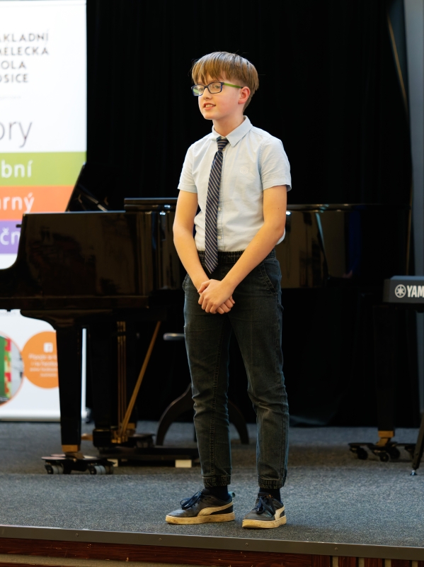 Žákovský koncert a výstava Rosice 7. 11. 2025 (HO, VO)