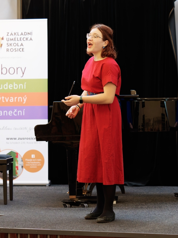 Žákovský koncert a výstava Rosice 7. 11. 2025 (HO, VO)
