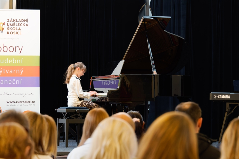 Žákovský koncert a výstava Rosice 20. 03. 2026 (HO, VO)