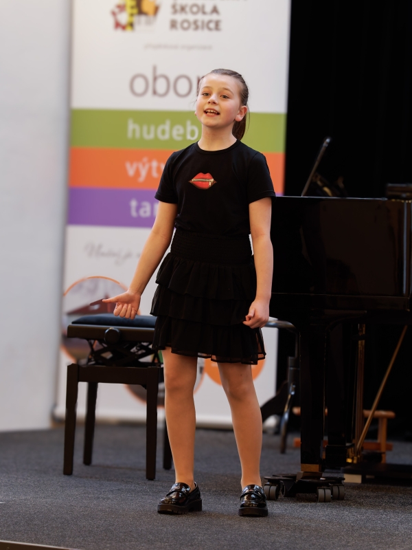 Žákovský koncert a výstava Rosice 20. 03. 2026 (HO, VO)
