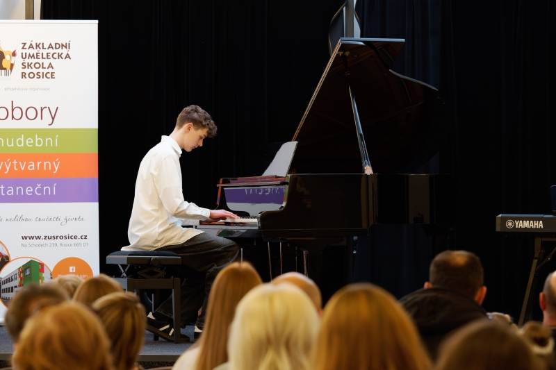 Žákovský koncert a výstava Rosice 20. 03. 2026 (HO, VO)