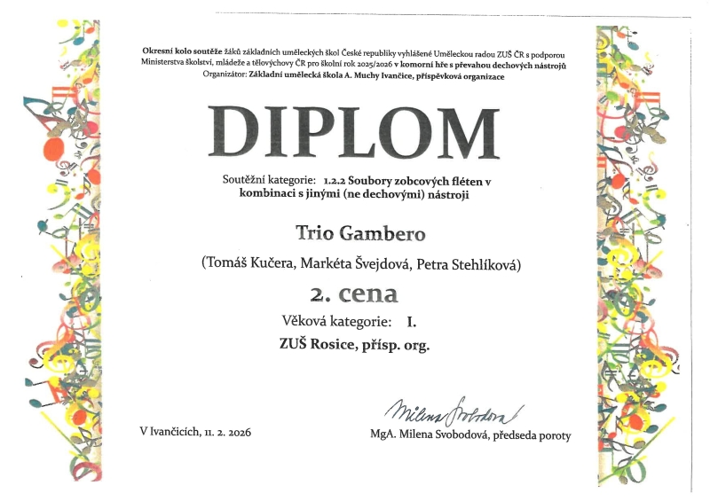 Soutěže ve šk. r. 2025/2026 = fotky a diplomy