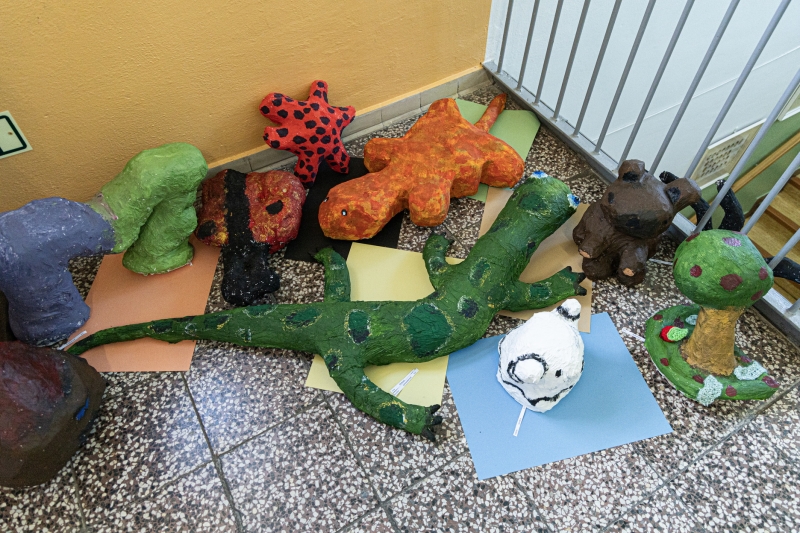 Vernisáž závěrečné výstavy a výstava žáků VO Zastávka, budova ZUŠ v Zastávce, 25. 5. 2026 (VO, HO)